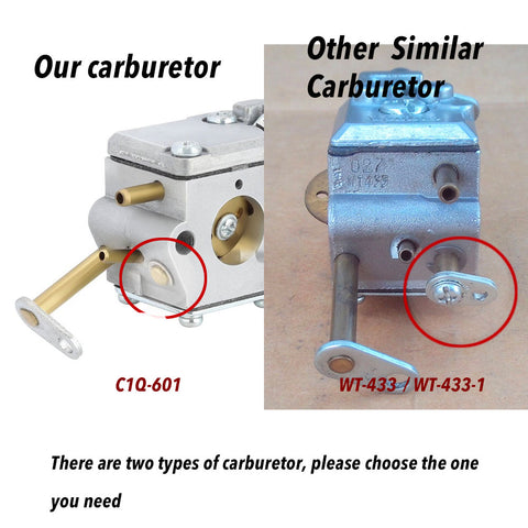Carburetor Kit For Ryobi RY74003D Homelite UT10514 UT10516 UT10947A UT10947 UT10926 Ranger 33cc Chainsaw Replace 300981002 A09159A 000998271