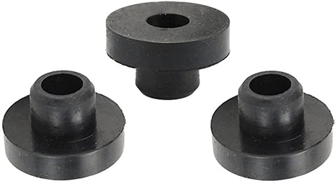Hipa (3-Pack) 2-Hole 21mm (13/16 Inch) Tank Hole Rubber Grommet