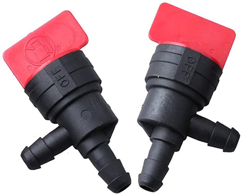 Hipa 10 Pack 1/4 inch Fuel Shut Off Valve 90 Degree Replace BS 698181 494539 697944 Engine