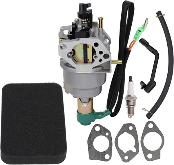 Hipa Carburetor for Generac GP5000 GP5500 GP6500 GP6500E 5KW 5.5KW 6.5KW 389cc Generator Compatible With 0G8442A111 Carb with Air Filter Tune Up Kit