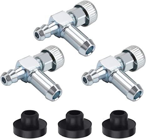Hipa (3-Pack) 33/64 inch Fuel Tank Shut Off Valve for Kohler Toro Craftsman Portable Generator Mower Snow Blower
