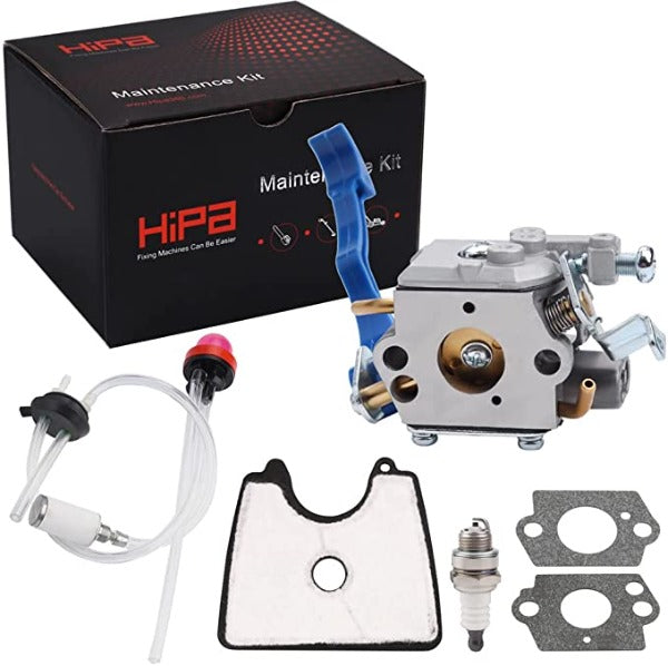 Hipa Carburetor Kit for Husqvarna 125B 125BVX 125BX Leaf Blower Replaces 545081811 545112101 581798001