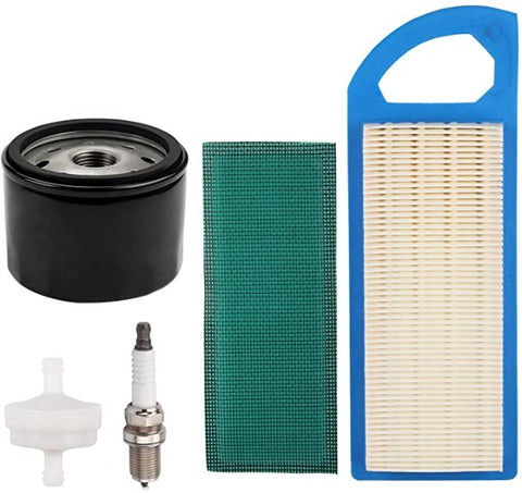 Hipa Air Filter Tune-up Kit 698083 394358S 394358S 494768 compatible with Intek 15.5 and 17-17.5HP Tractor Engines