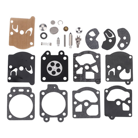Carb Rebuild kit for K10-WAT Stihl Echo Homelite Husqvarna Chainsaw Trimmer Walbro WA WT Series Carburetor Gasket Diaphragm # 12310016330
