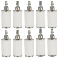 HIPA 10 Pack 530095646 Fuel Filter for Husqvarna 128LD 124 125 128 Series String Trimmer Brush Cuter Pole Pruner Edger