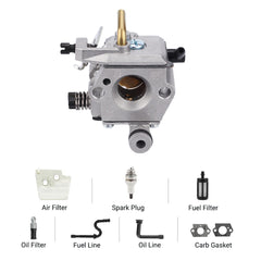 Hipa WT-403 Carburetor Repair Kit for Stihl 026 MS260 MS240 024 026 Pro Chainsaw Replaces 1121-120-0610 1121-120-0611 WT-426