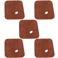 Hipa 5-Pack Air Filter 4140 124 2800 for STIHL FS 55R FS55R FS38 FS45 FS46 FS55 KM55 HL45 HS45 FC55 Edger String Trimmer