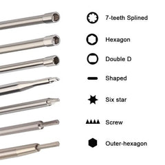 Hipa 2-Stroke Carburetor Adjustment Tool Tuning Screw Kit for Stihl Poulan Echo Husqvarna Chainsaw Weed Eater Trimmer Blower Edger Hedge Engine Pack-of-14