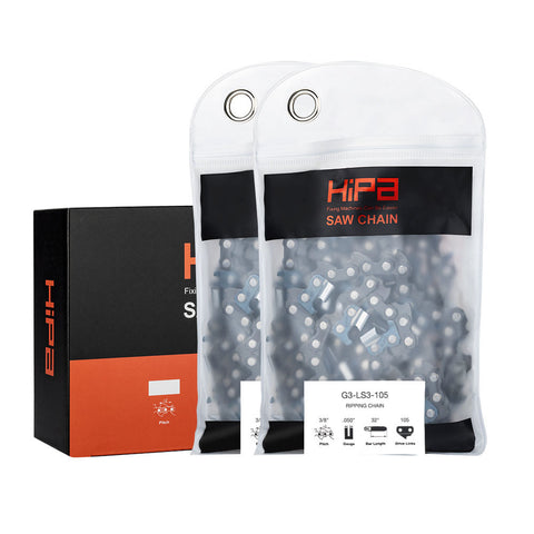 Hipa Ripping Chain 3/8" .050" 105 DL 32 Inch For Stihl MS461 Husqvarna 372xp 390xp 395xp 572xp Poulan Dayton Chainsaw
