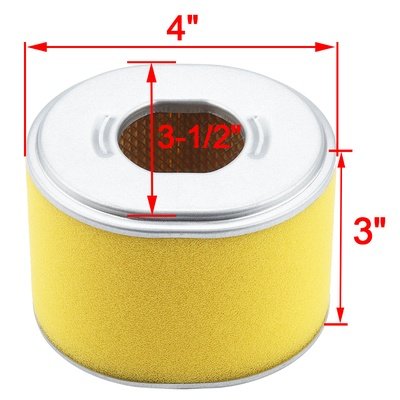 Hipa Air Cleaner + Foam Pre Filter for Honda 17210-ZE2-822 17210-ZE2-505 17210-ZE2-515