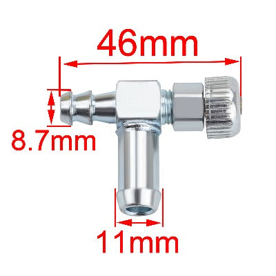 Hipa 33/64 inch Fuel Tank Shut Off Valve + Fuel Filter for MTD Troy Bilt Toro Craftsman Generac Portable Generator Lawn Mower Snow Blower