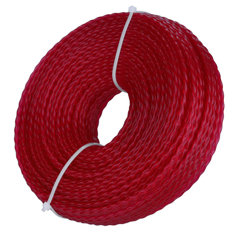 Hipa .105 1-Pound by 262-foot Trimmer Line Round Twist,Commercial 2.7 mm/105-Inch String Trimmer Line,Weed Eater String 105, SOAK for 24H Before Using