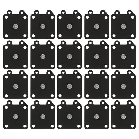 Hipa 20x Metering Diaphragm Assembly for 95-526-9 95-526-9-8 8101 615-334,95-526 WA WT WY WZ Series Carburetor for Walbro WA-15-1 WA-17-1 WA-18-1