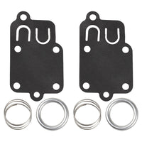 2-Pack Carburetor Diaphragm Gasket kit for Briggs & Stratton 2hp-5hp Engines 270026 272538 272538S 272637 4157 4168 5021 5021K 690766 221377 Spring Cap