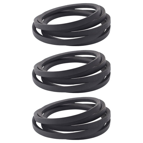 3-Pack Mower Deck Belt 1/2 x 95 inch for 42 inch Poulan Pro Craftsman LT1000 LT2000 DLT3000 Riding Mower