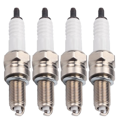 Hipa 4PCS For CPR7EA-9 (3901) Standard Spark Plug / Sparkplug - Fits Honda CB125F