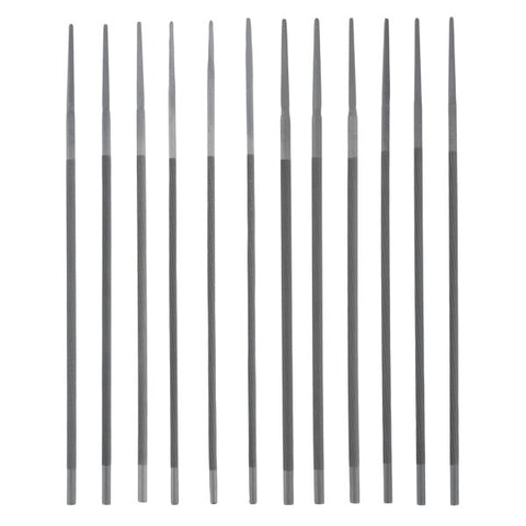 12-Pack 5/32 4.0mm 3/16 4.8mm 7/32 5.5mm 11/64 4.5mm inch Sharpener Round File Kits to Sharpen .325 .404 3/8 1/4 inch Pitch Chainsaw Chain