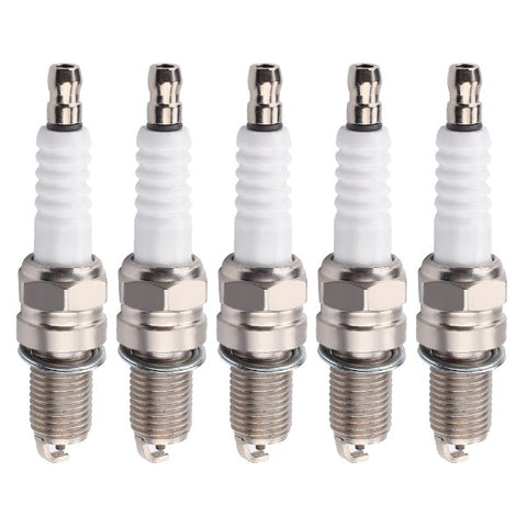 Hipa 5 Pack For Spark Plug -Laser Platinum Resistor # DCPR 7 E # 3932 # Pre-Gapped