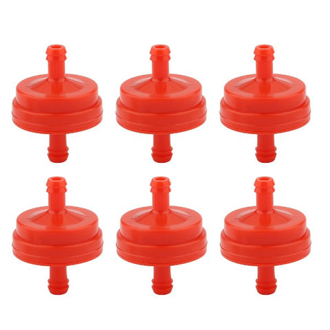 10-Pack 1/4 inch Inline Fuel Filters For Tecumseh HMSK80 HMSK90 HM80 HM100 HM70 Snowthrower # 298090 298090S 394358 394358s 5018B 5018H
