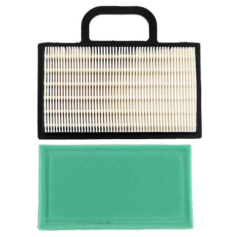 Hipa Air Pre Filter fits BRIGGS & STRATTON 499486S 499486 698754 405700-407700 Intek V-Twin Engine John Deere GY20575 MIU11286 Lawn mower (2 Pack)