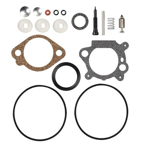 2 Pack 498260 Carb Overhaul Kit Gasket Set For Briggs & Stratton 398183 490937 492495 493762 498261 T490937 Quantum 3.5HP 4HP 5HP Mower