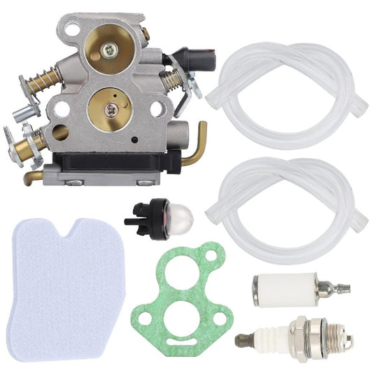 Hipa C1T-W33 Carburetor Repair Kit for Husqvarna 235 236 240 235E 236E 240E RedMax GZ380 Chainsaw Parts Replaces 574719402 545072601