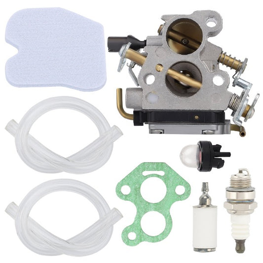 Hipa C1T-W33 Carburetor Repair Kit for Husqvarna 235 236 240 235E 236E 240E RedMax GZ380 Chainsaw Parts Replaces 574719402 545072601