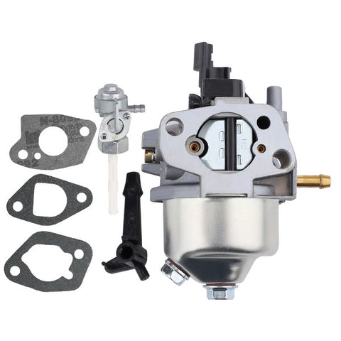 Hipa Carburetor + Fuel Shut Off Valve for Honda Gx120 GX168 GX200 Champion Generac Duromax 3500 Watt Generator # 16211-ZE1-000
