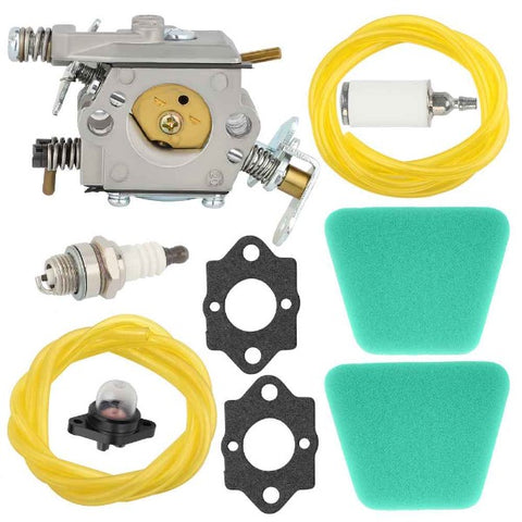 Hipa 545081885 Carburetor Kit for Poulan Woodshark 1950 2150 2375 2075 2450 2550 2375LE Chainsaw Replaces WT-891