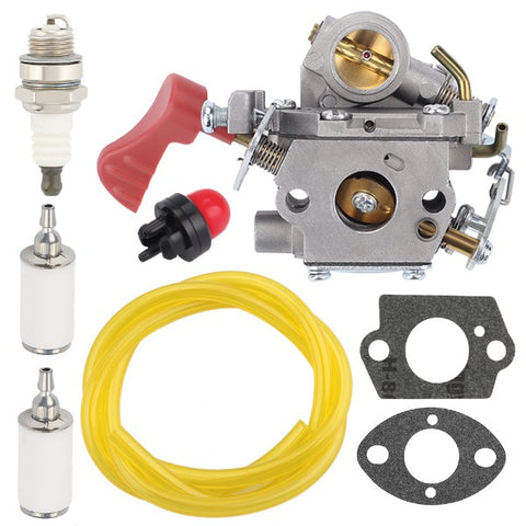 C1M-W44 Carburetor Kit for Poulan Pro PP338PT PP133 PP333 33cc Craftsman 358791170 358791140 358791140 358795920 Gas Trimmer Brushcutter