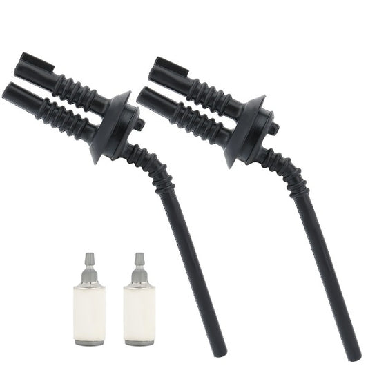 Hipa Fuel Line Kit For 545081897 Husqvarna 125L 125LDX 125C 125R 28cc Jonsered 124 125 128 BC2126 CC2126 GC2126 Trimmer Brushcutter