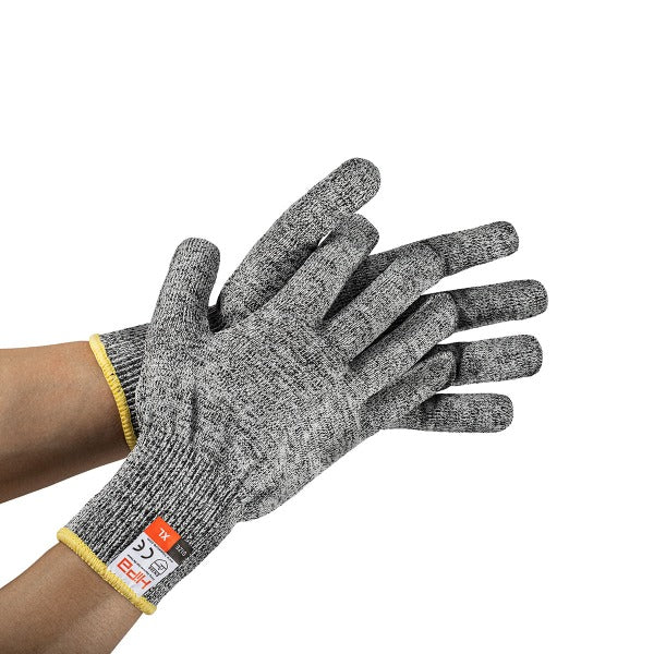 Hipa Cut Resistant Multi Purpose Soft Safety Work Gardening Gloves (1-Pair, Size XL)