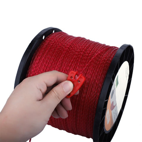 Hipa .080-Inch Trimmer Line LINE 3lb -1426 ft ORANGE ROUND TWIST Grass 338813 333180 Donut for Echo Weed Eater Craftsman String Trimmer