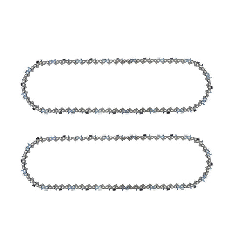 Hipa 18 Inch Chain 3/8 Pitch .050 Gauge 64 DL For Echo CS-590 CS-530 CS-490 Poulan Craftsman Jonsered Chainsaw