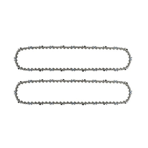 Hipa 20 Inch Full Skip Chain 3/8 Pitch .050 72 DL For Poulan Pro PR5020 50CC Husqvarna 365 562xp 372xp Stihl Chainsaw