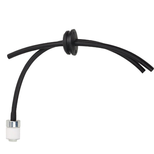 Hipa 791-181767 Fuel Line 2 Hole Grommet Assembly for MTD Troy Bilt TB2000 TB3000 2079R Cub Cadet CC2000 CC3000 String Trimmer # 971-181767